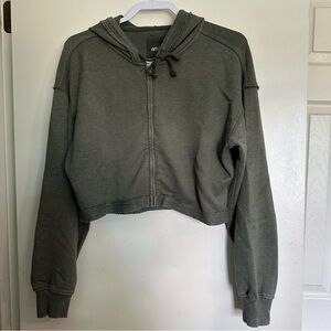 Aerie Crop Zip Up